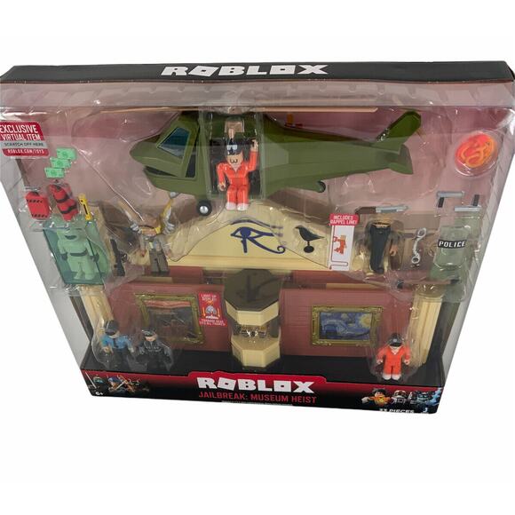 Roblox Jailbreak Museum Heist Playset Exclusive Item 33 Pieces Factory Sealed - Picture 3 of 6